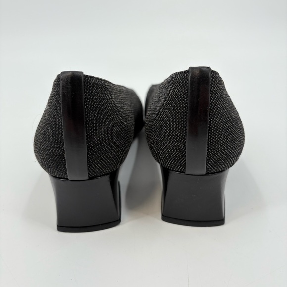 Stuart Weitzman Square Toe Block Heel Pump Size 8B - Picture 7 of 10